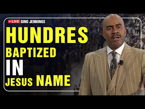 Pastor Gino Jennings [December 25, 2025]... Hundreds Baptized In Jesus’ Name