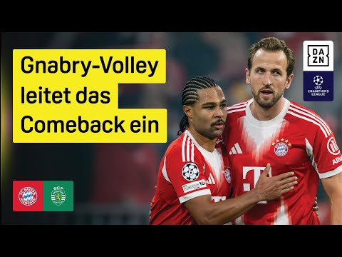 FC Bayern München - Sporting CP | UEFA Champions League | DAZN Highlights