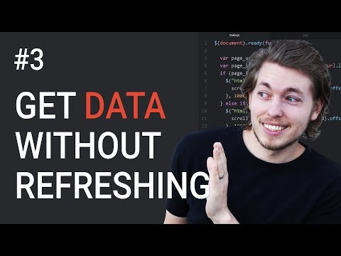 3: Get data from a database without refreshing the browser using AJAX - Learn AJAX programming