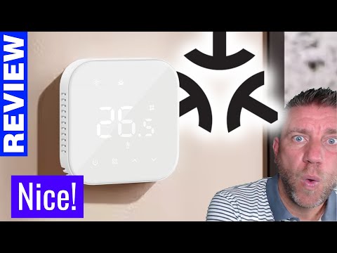 Matter thermostat with suprising extra features, Meross MTS215B