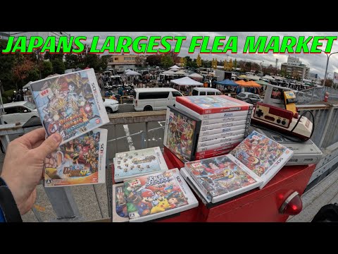 JAPANS FLEA MARKET - Video Games, vintage Clothes, collectible Toys & more! 