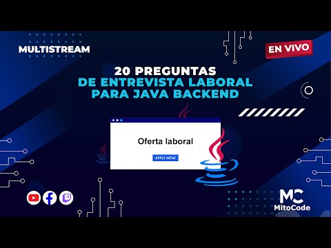20 preguntas de entrevista laboral para Java Backend ☕