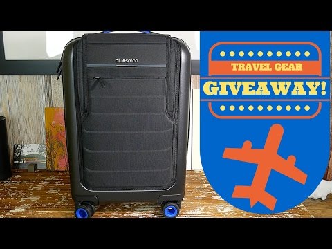 Travel Gear Giveaway! Bluesmart Connected Luggage + Clothing Package!