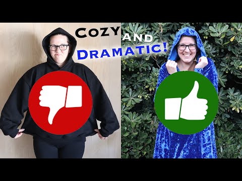 Upgrade From a Boring Hoodie to a Hoodie Dress!