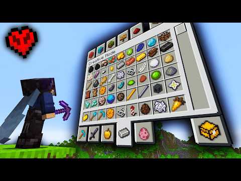 I Built a Working Creative Mode in Hardcore Minecraft