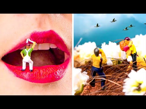 The Fascinating Process of Creating Miniature Art!