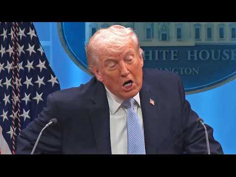 Trump press conference goes HORRIBLY WRONG