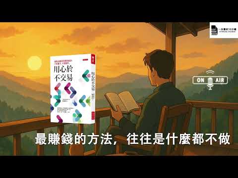 「越不交易，越有錢？」｜林茂昌《用心於不交易》的致富思維