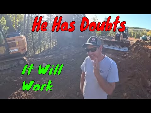 Building One Of The Most unique Dams you will ever see.