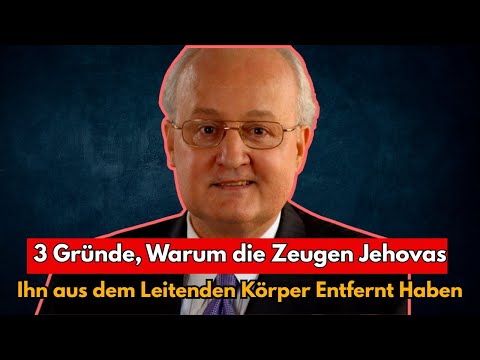 RÉVÉLÉ : Pourquoi les Témoins de Jéhovah Ont Retiré Anthony Morris du Collège Central