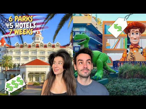 We stayed at EVERY hotel in Walt Disney World