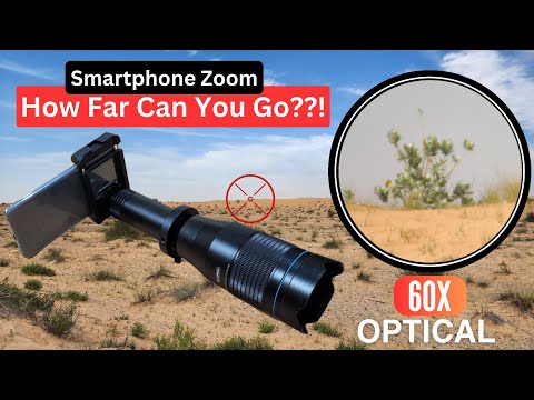 I Tried The Largest Zoom Len On A Smartphone! - Apexel 60x (Review)