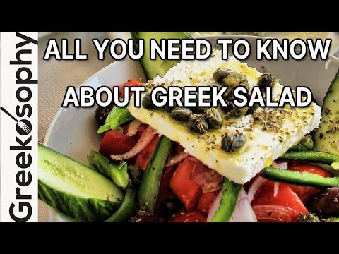 How To Make An Authentic Greek Salad (Horiatiki)