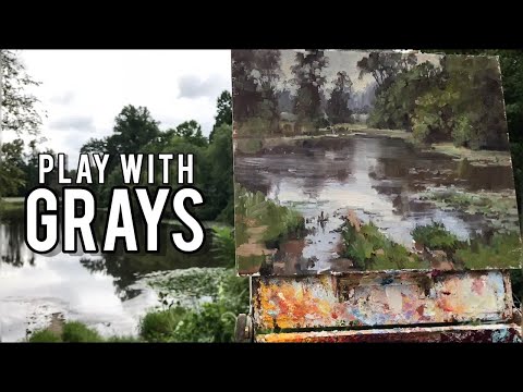 Most Artists Struggle With Gray in Landscape Painting (Here’s Why)
