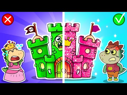 🧟Zombies vs 👑Princesses! The Battle of the Princess Castle 🏰!!! Stories for Kids by Fire Spike 🔥
