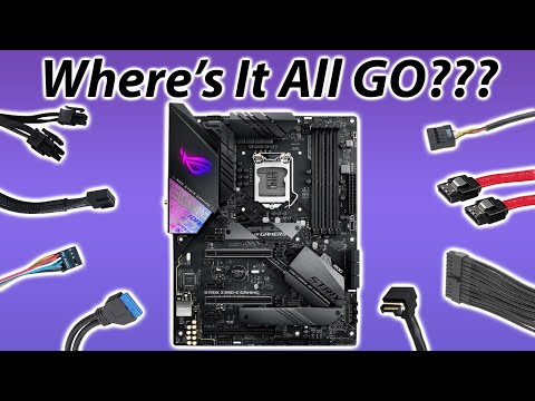 Where do all your PC Parts Plug In?!?! Motherboard Connectors