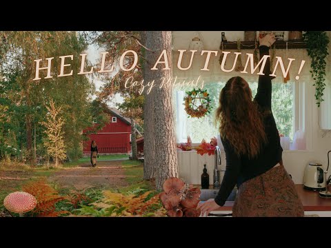Welcoming Autumn in my Cottage  🍂 🍁 Cozy Rituals for the Season #43