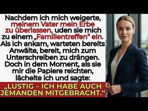 Meine Familie versuchte, mein Vermögen zu stehlen – aber ich kam mit ihrem wichtigsten Kontakt.