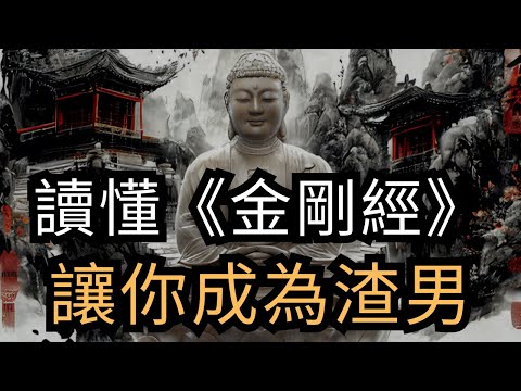 佛學認知，如何情感解脫，讀懂金剛經讓你成為渣男，獲得致命的男性魅力。