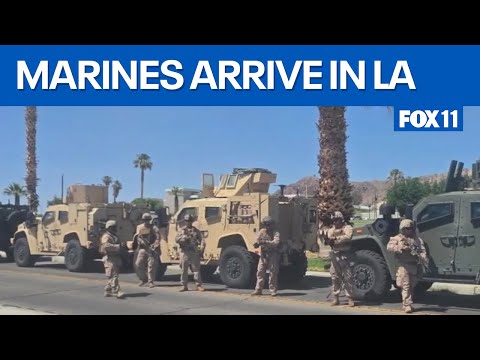 700 Marines deployed to LA amid anti-ICE protests  | FOX 11 LA