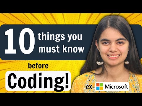 Watch this before you start Coding! | 10 Tips for Coders