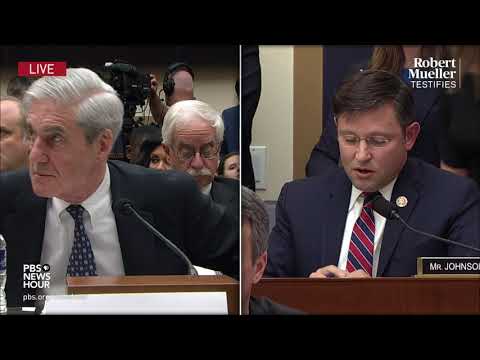 WATCH: Rep. Mike Johnson’s full questioning of Robert Mueller | Mueller testimony