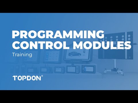 Programming Control Modules - TOPDON Phoenix Smart Scan Tool