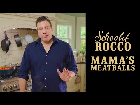Scool of Rocco: Mama’s Meatballs 🍝 | First Time Ever on Video | School of Rocco Part 2”