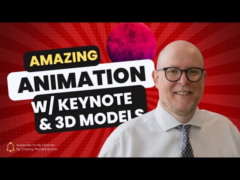 Using 3D Models in Apple's Keynote for AWESOME & EASY Animation