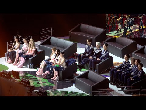 르세라핌 (LE SSERAFIM) 2022 MMA (FEARLESS + ANTIFRAGILE) Stage Reaction ( STAYC, ATBO)