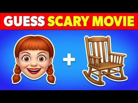 Guess The SCARY MOVIE by Emoji | Horror Movie Quiz | Halloween Edition