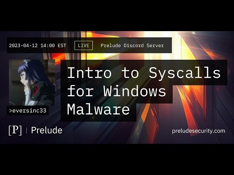 Intro to Syscalls for Windows Malware