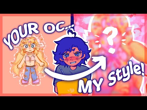 I Drew My Subscribers’ OCs!