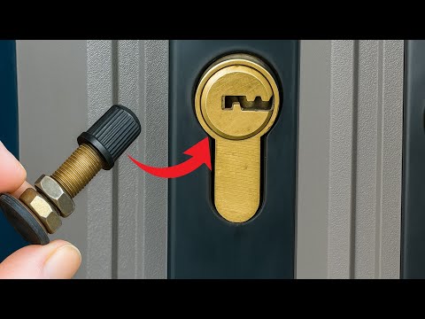 Billions of people don't know! Open any lock without a key in a flash!