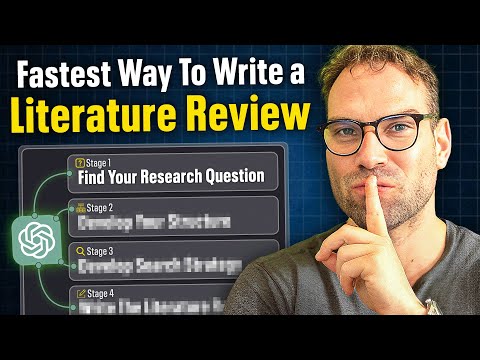 How To Automate Your Literature Review ETHICALLY Using ChatGPT (Prof. David Stuckler)