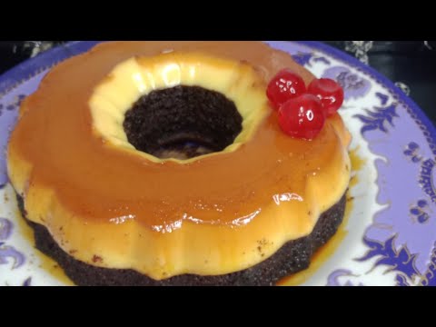 كيكة قدرة قادر (كيكة الكريم كراميل)سهلة ولذيذة جدا