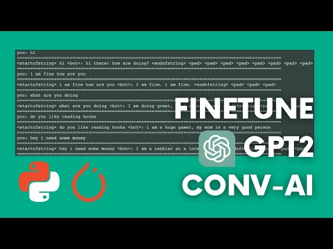 Fine tuning gpt2 | Transformers huggingface | conversational chatbot | GPT2LMHeadModel