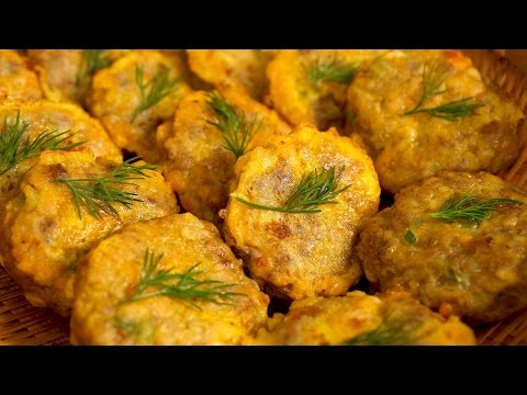 Pan-fried meat & tofu patties (Wanja jeon: 완자전)