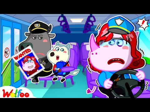 NEW | A Strange School Bus Driver? 🛑 Police Cartoon - Safety Tips | Wolfoo Channel | Kids Cartoon