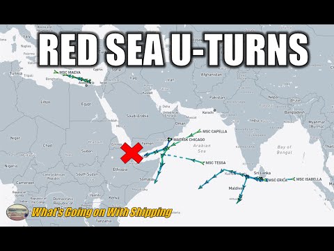 Houthis force Maersk, Mediterranean Shipping & Hapag-Lloyd Turn Their Ships from the Red Sea