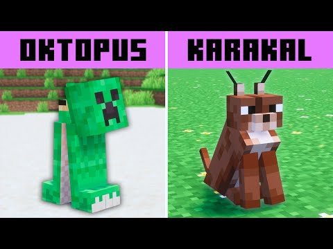 21 Minecraft Mobs, die hinzugefügt werden MÜSSEN!