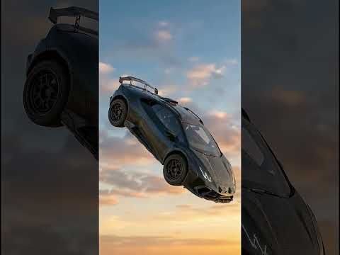 Lamborghini X fall | Falling AI | #shorts #youtubeshorts #ai