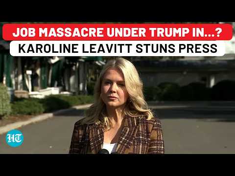 White House Shocker: Trump Likely To Axe Thousands As Shutdown Deepens? Karoline Leavitt Stuns Press