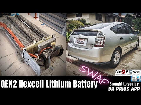 2006 Prius Gen2 NiMH to Lithium upgrade - installation guide