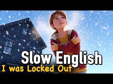 I was Locked Out! | Days of Our Family | Slow English Listening | English Conversation