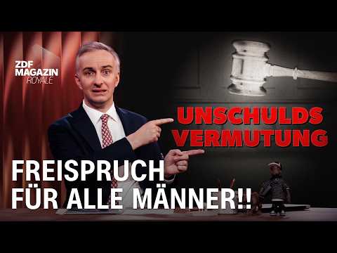 Die vielen Anwälte des Christian Ulmen: Wie Männer aufeinander aufpassen | ZDF Magazin Royale