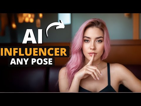 How To Change The Pose Of Your Ai Influencer like Aitana Lopez