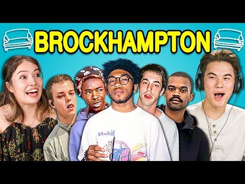 TEENS REACT TO BROCKHAMPTON (ft. Laurie Hernandez)
