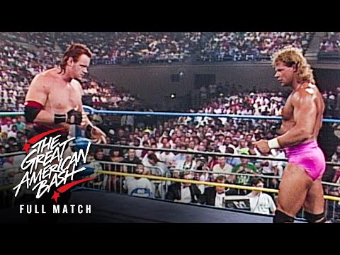 FULL MATCH: Lex Luger faces a young Undertaker | NWA U.S. Title Match: WCW Great American Bash 1990
