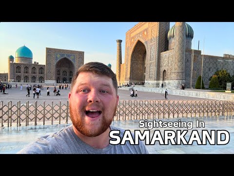 Sightseeing in Samarkand! 🇺🇿
